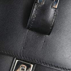 Hermes Black Box Calf Fjord Drag 2 37 Handbag