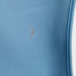 Hermes Bleu Izmir/Natural Toile and Vache Hunter Herbag Zip 31 Bag