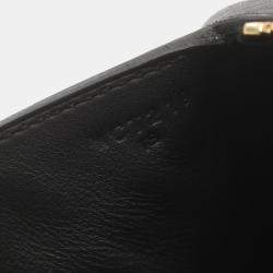 Hermes Lindy Mini Shoulder Bag Black Leather