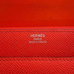 Hermes Veru Shoulder Bag Rose Jaipur Epsom Size 23