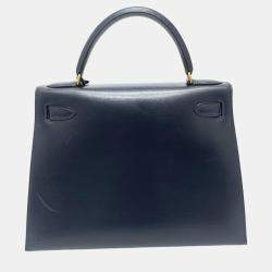 Hermes Navy Hand Bag