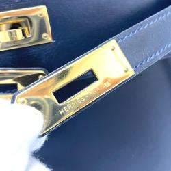 Hermes Navy Hand Bag