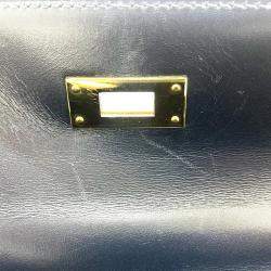 Hermes Navy Hand Bag