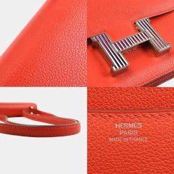 Hermes Evercolor Capucines Silver Constance 3 Shoulder Bag
