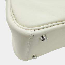 Hermes Ivory Lindy Verso Swift Nata Sesame mini Bag