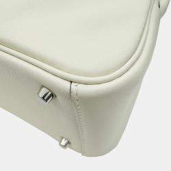 Hermes Ivory Lindy Verso Swift Nata Sesame mini Bag