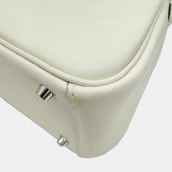 Hermes Ivory Lindy Verso Swift Nata Sesame mini Bag