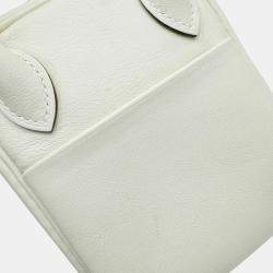 Hermes Ivory Lindy Verso Swift Nata Sesame mini Bag
