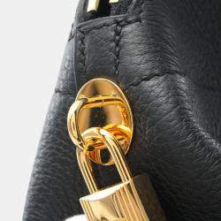 Hermes Black Togo Bolide 31 Handbag