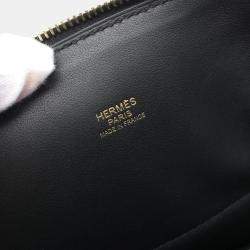 Hermes Black Togo Bolide 31 Handbag