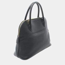 Hermes Black Togo Bolide 31 Handbag