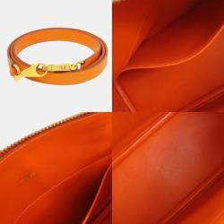 Hermes Orange Epsom Leather Bolide 27 Handbag