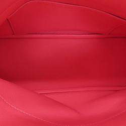 Hermes Pink Swift Bolide 27 Handbag