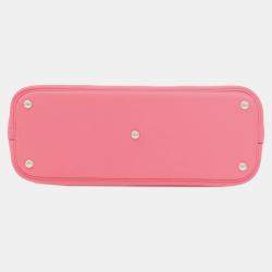 Hermes Pink Swift Bolide 27 Handbag