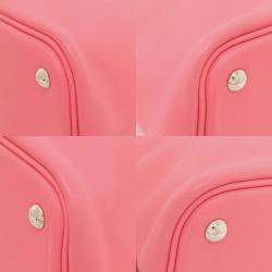 Hermes Pink Swift Bolide 27 Handbag