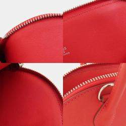 Hermes Red Swift Bolide 27 Handbag