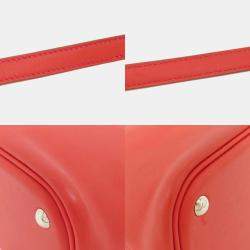 Hermes Red Swift Bolide 27 Handbag