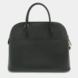 Hermes Black Ardennes Bolide 37 Handbag