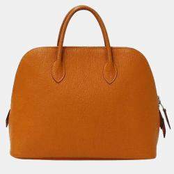 Hermes Coromandel Orange Bolide 1923 Handbag