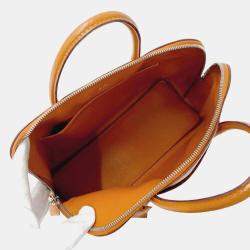 Hermes Coromandel Orange Bolide 1923 Handbag