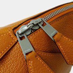 Hermes Coromandel Orange Bolide 1923 Handbag