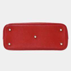 Hermes Rouge Garance Red Veau Swift Bolide 1923 Handbag