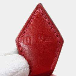 Hermes Rouge Garance Red Veau Swift Bolide 1923 Handbag