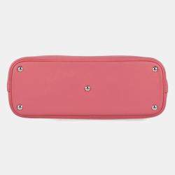 Hermes Rose Azare Vaux Swift Bolide 27 Handbag