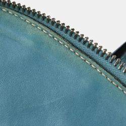 Hermes Blue Jean Taurillon Clemence Bolide 35 Handbag
