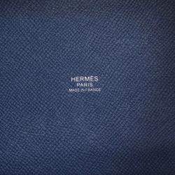 Hermes Blue Ankle Tracesage Epson Picotin Lock 18 Handbag