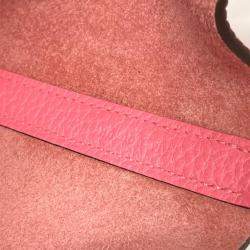 Hermes Rose Azalee Pink Taurillon Clemence Picotin Lock 18 Handbag