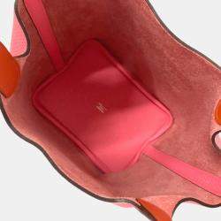 Hermes Rose Azalee Pink Taurillon Clemence Picotin Lock 18 Handbag