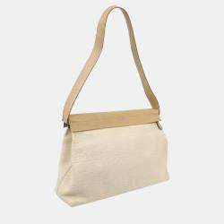 Hermes White Dalmatian Yeoh Bag