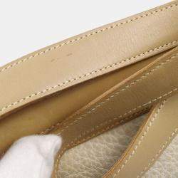 Hermes White Dalmatian Yeoh Bag