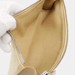 Hermes White Dalmatian Yeoh Bag