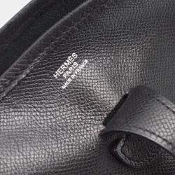 Hermes Black Epsom Evelyne 2 29 Shoulder Bag