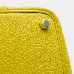  Hermes Leather Picotin Lock 18 Handbag