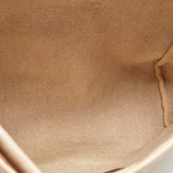 Pre Owned Hermes Natural/Toile Canvas and Vache Hunter Herbag 2 in 1 Backpack