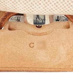 Pre Owned Hermes Natural/Toile Canvas and Vache Hunter Herbag 2 in 1 Backpack