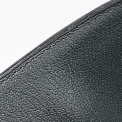 Hermes Graphite Togo Leather Gold Finish Birkin 35 Bag