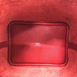 Hermes Rouge Kazak Red 18 Hand Bag