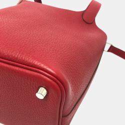 Hermes Rouge Kazak Red 18 Hand Bag