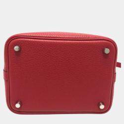 Hermes Rouge Kazak Red 18 Hand Bag