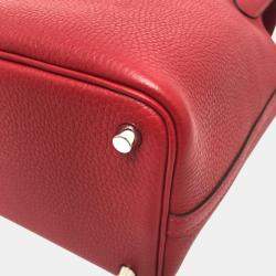 Hermes Rouge Kazak Red 18 Hand Bag