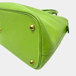 Hermes  Apple green Hand Bag