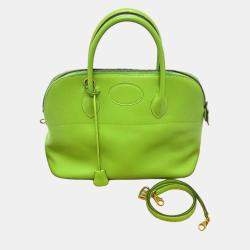 Hermes  Apple green Hand Bag