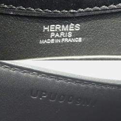 Hermes Evergrain Noir (Black) Attelage Shoulder Bag