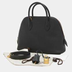 Hermes Epson Black Bolide 25 Handbag