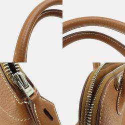 Hermes Gold Taurillon Bolide 31 Handbag