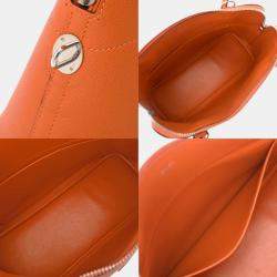 Hermes Orange Epsom Leather Bolide 31 Handbag